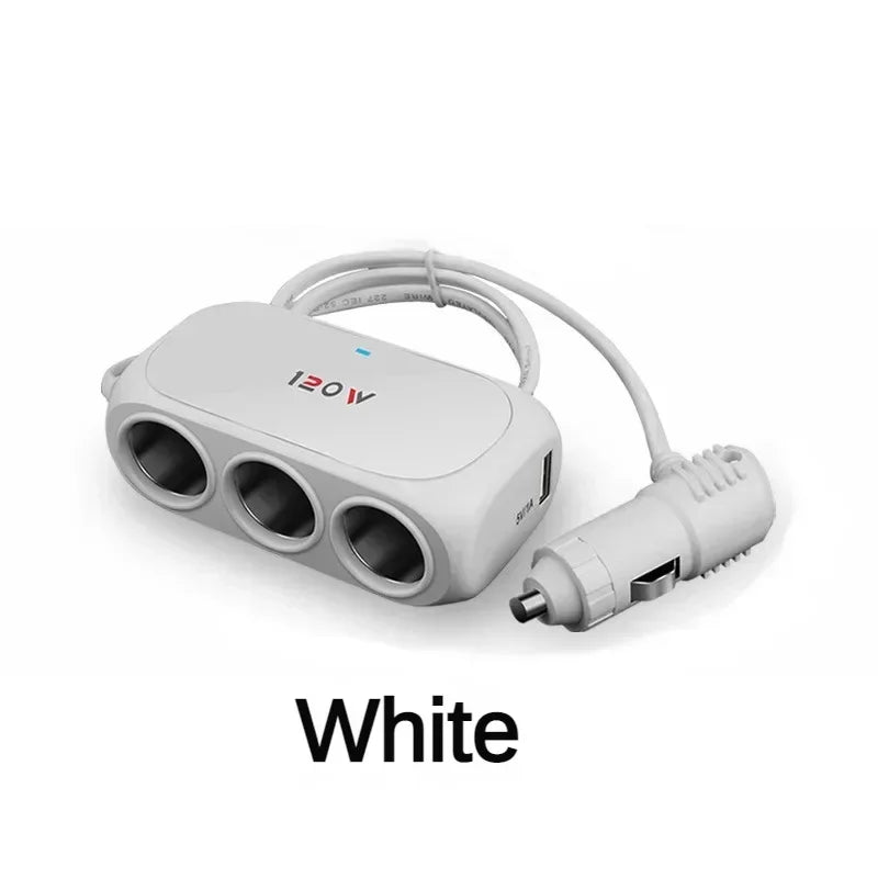 3-fach Zigarettenanzünder Splitter mit USB