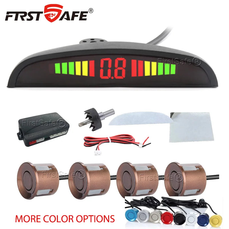 FirstSafe Parksensor-Set 4 Sensoren 22mm