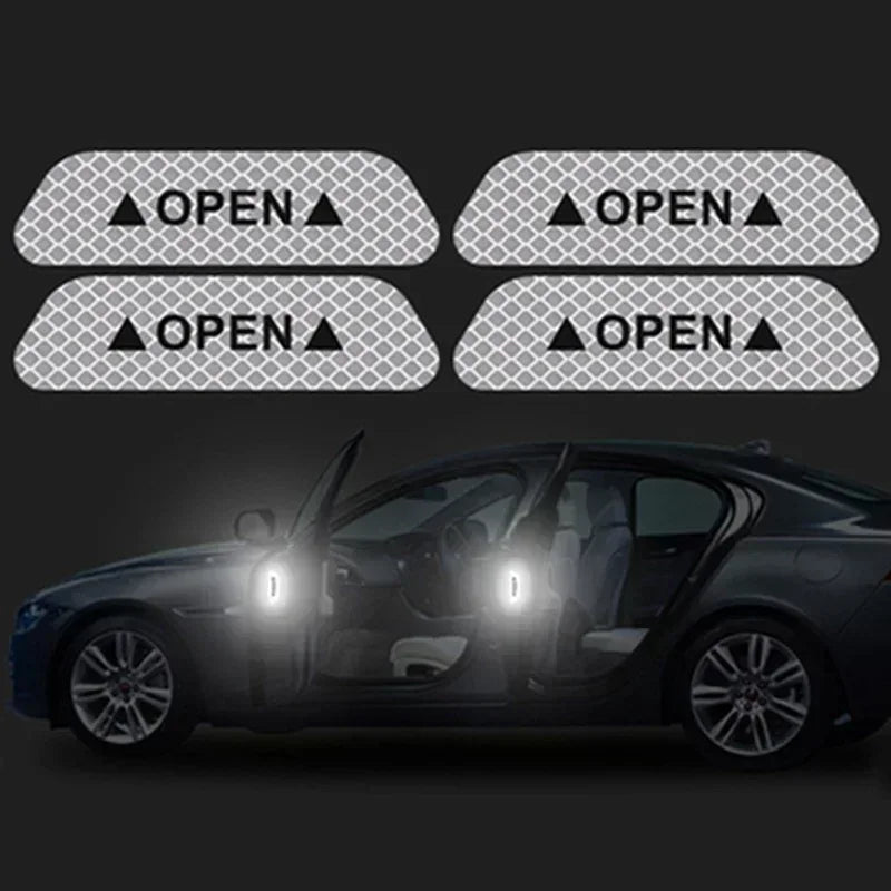 Reflektierender Auto-Türaufkleber Set