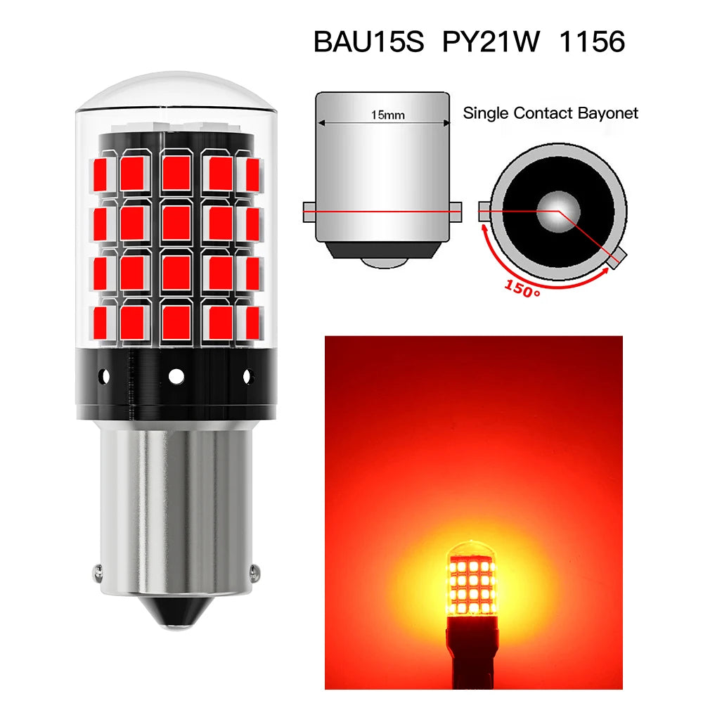 1156 BA15S P21W BAU15S PY21W 7443 W21/5W T20 7440 W21W