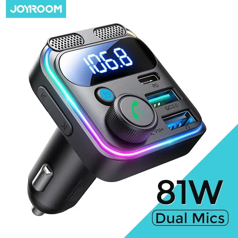 JOYROOM 81W Bluetooth FM Transmitter – SwissGlanzGarage Autopflege Schweiz