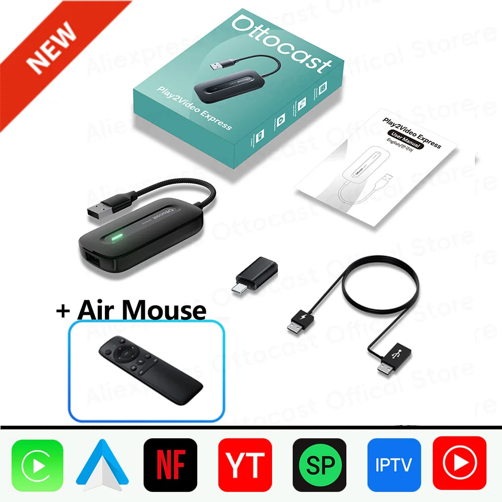 Ottocast Play2Video AI Box