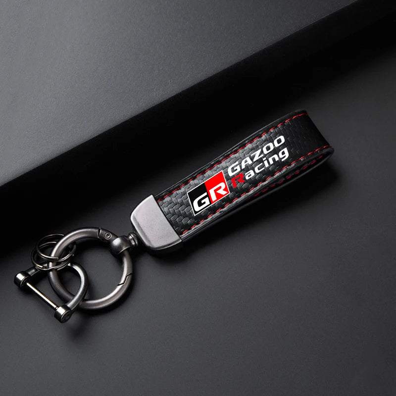 Auto-Leder Schlüsselanhänger GR Sport Gazoo Racing