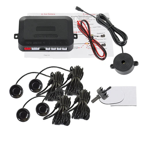 Parksensor-Set mit 4 Sensoren & Warnton