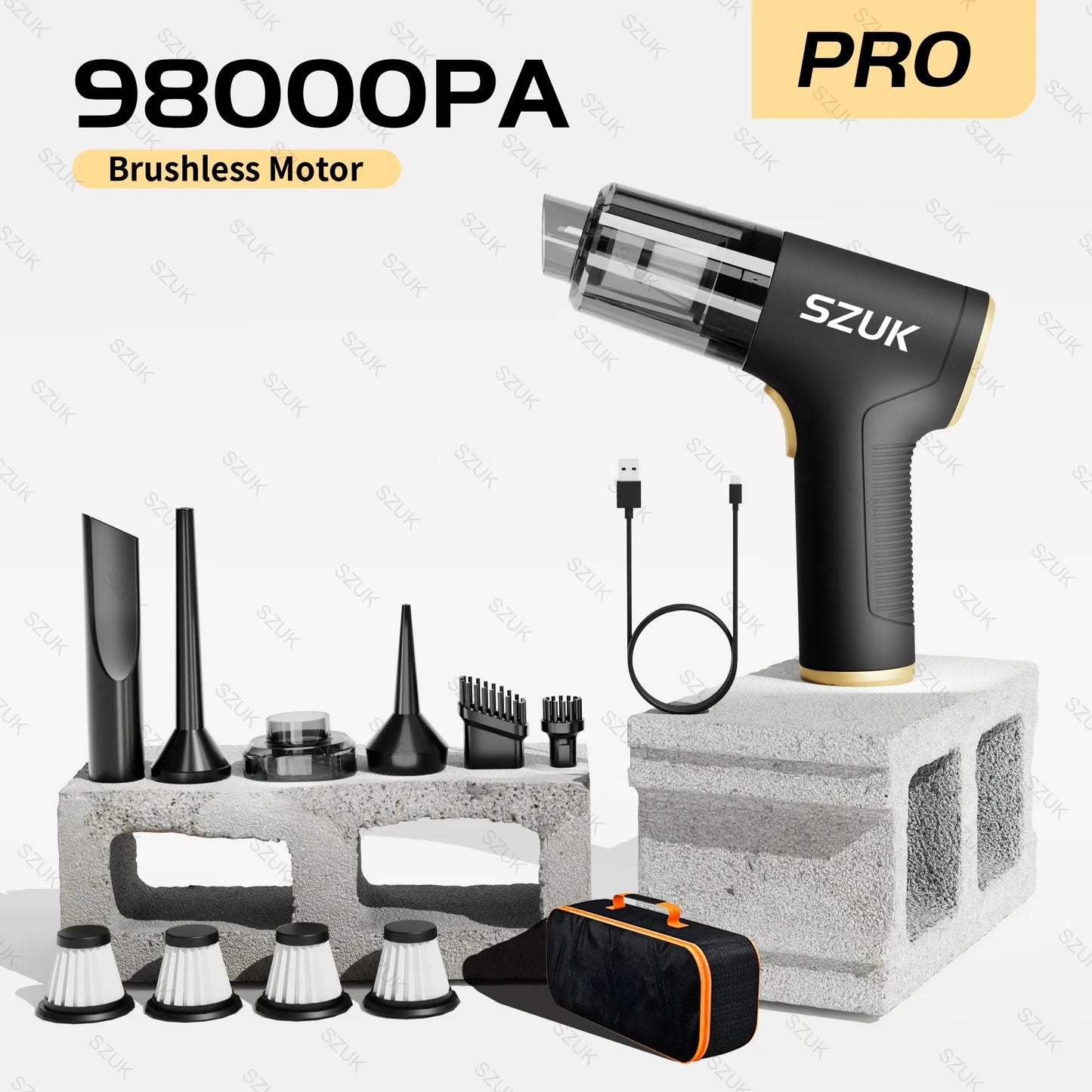 SZUK 98000PA Auto-Staubsauger