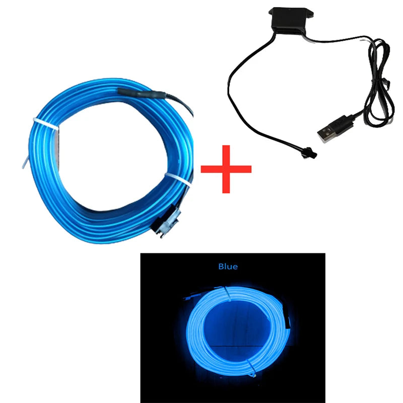 LED-Innenraum-Ambienteleuchten-Set