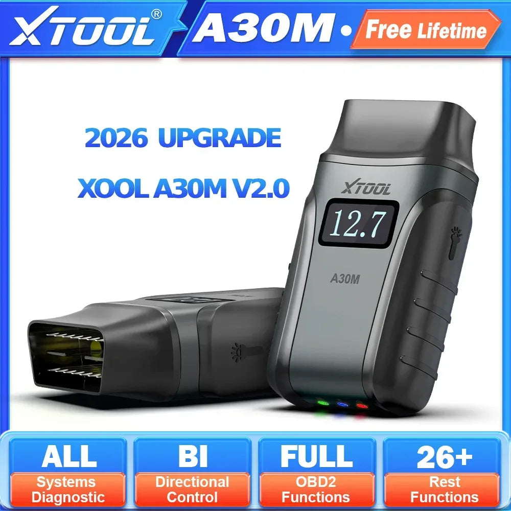 XTOOL A30M V2.0 OBD2 Diagnosegerät – SwissGlanzGarage Autopflege Schweiz