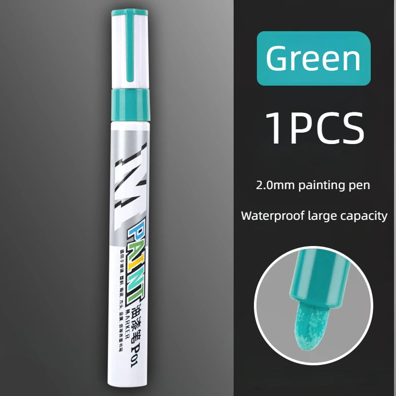 Wasserfester Reifen-Lackstift für präzises Design