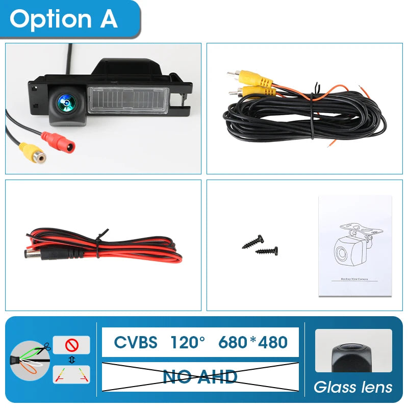 JMCQ AHD 1080P Rückfahrkamera 175° für Opel Astra H J