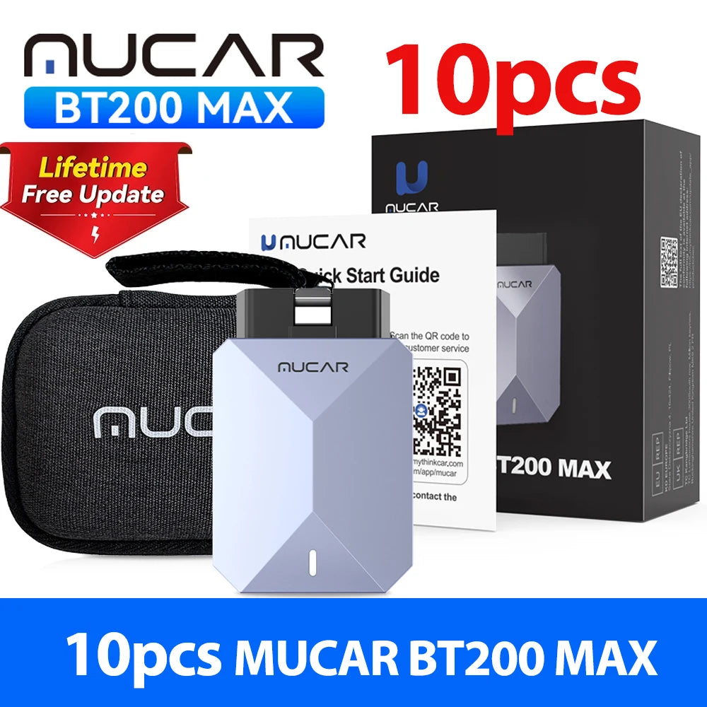 MUCAR BT200 Max OBD2 Scanner