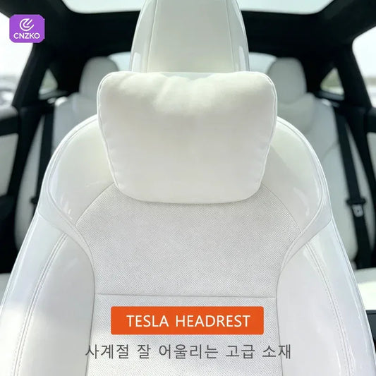 Nackenkissen für Tesla Model Y – SwissGlanzGarage Autopflege Schweiz