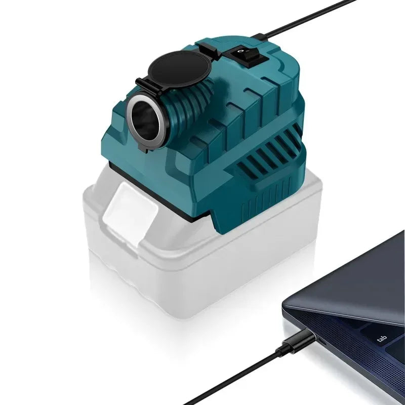 USB-Ladeadapter für Makita 18V Akkus – SwissGlanzGarage Autopflege Schweiz