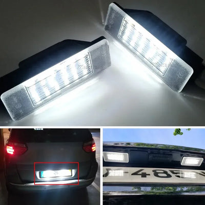 2X Kennzeichenbeleuchtung für Peugeot 308 3008 308CC – SwissGlanzGarage Autopflege Schweiz
