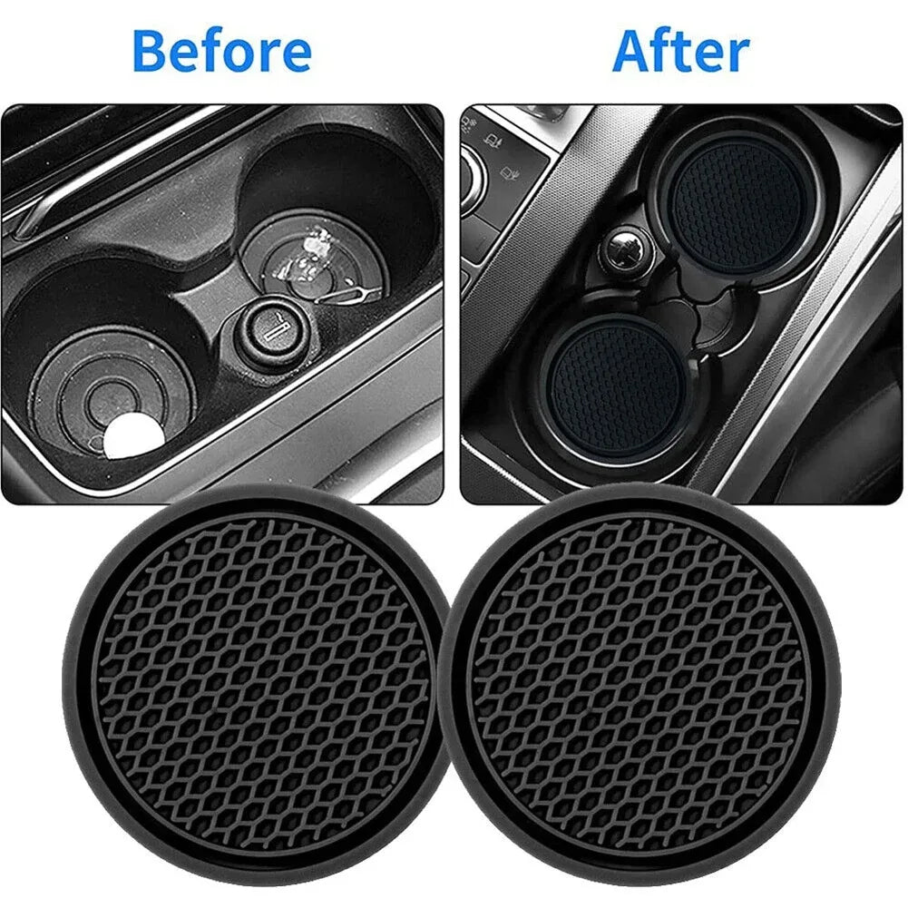 Anti-Rutsch Becherhalter-Pads Set – SwissGlanzGarage Autopflege Schweiz
