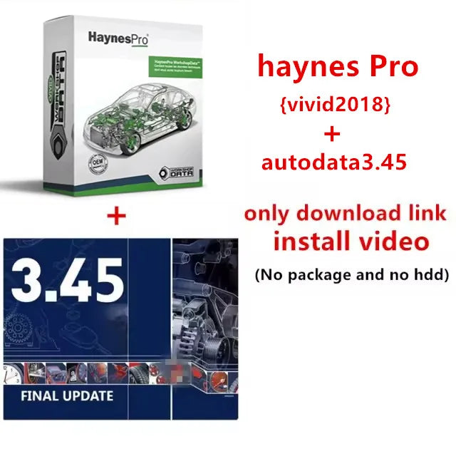 Haynes Pro & Autodata 3.45 Diagnosesoftware