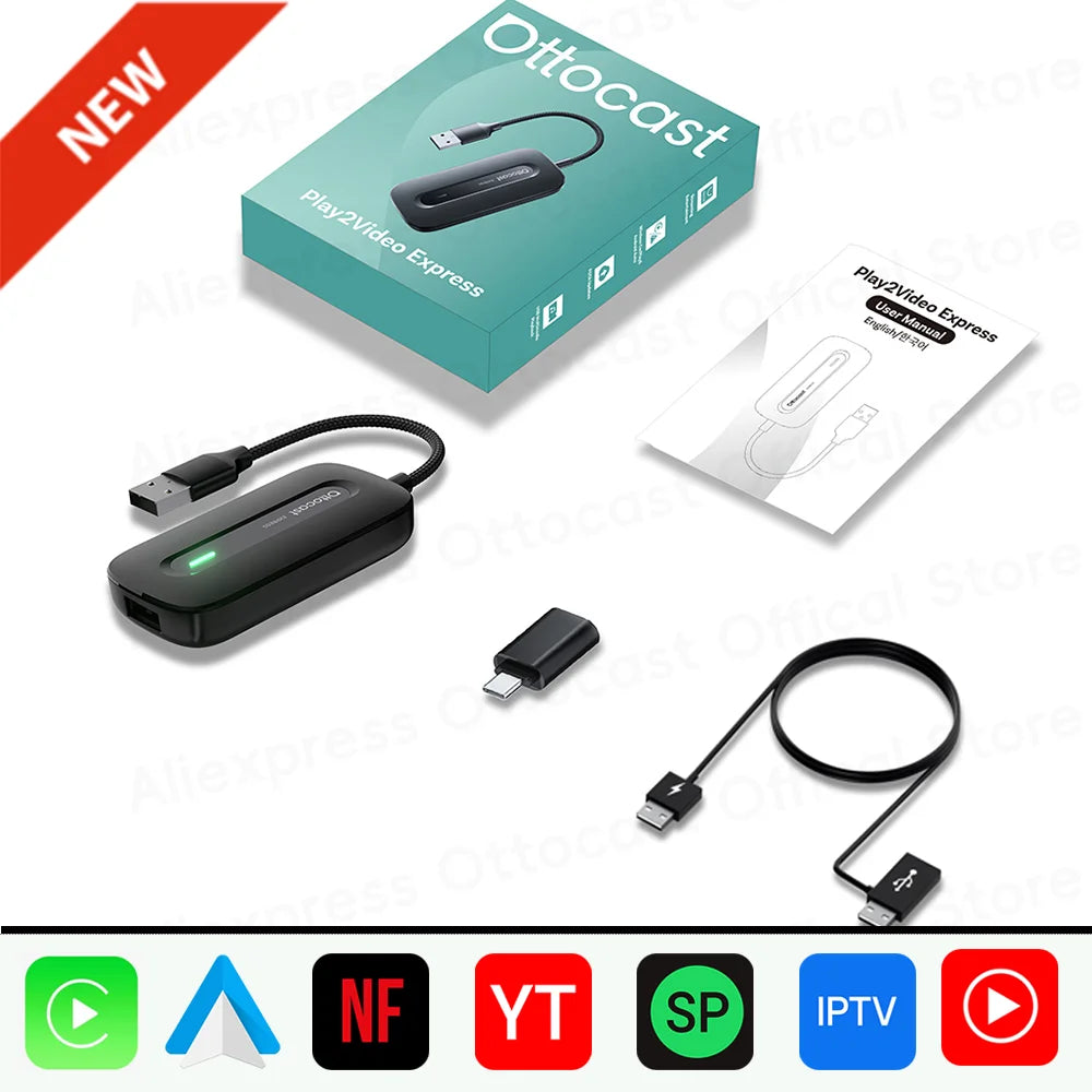 Ottocast Play2Video AI Box