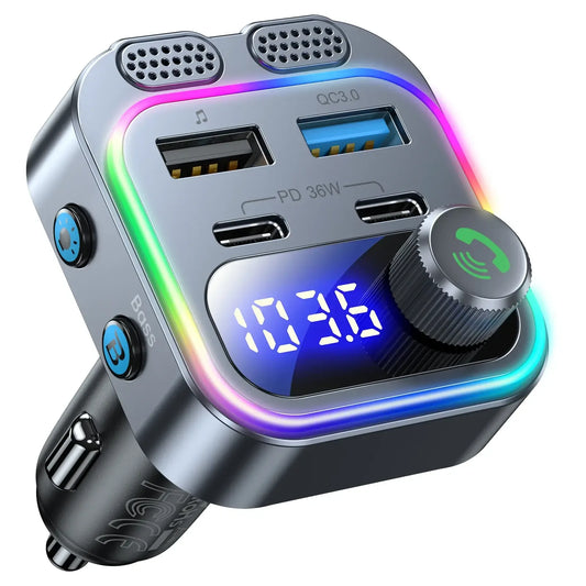 66W Fast Auto Ladegerät FM Transmitter – SwissGlanzGarage Autopflege Schweiz