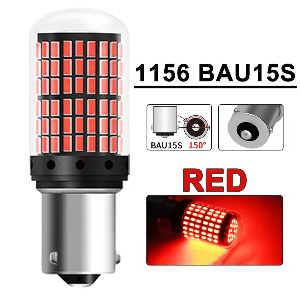 1156 BA15S LED Birne Set 3014 144 SMD