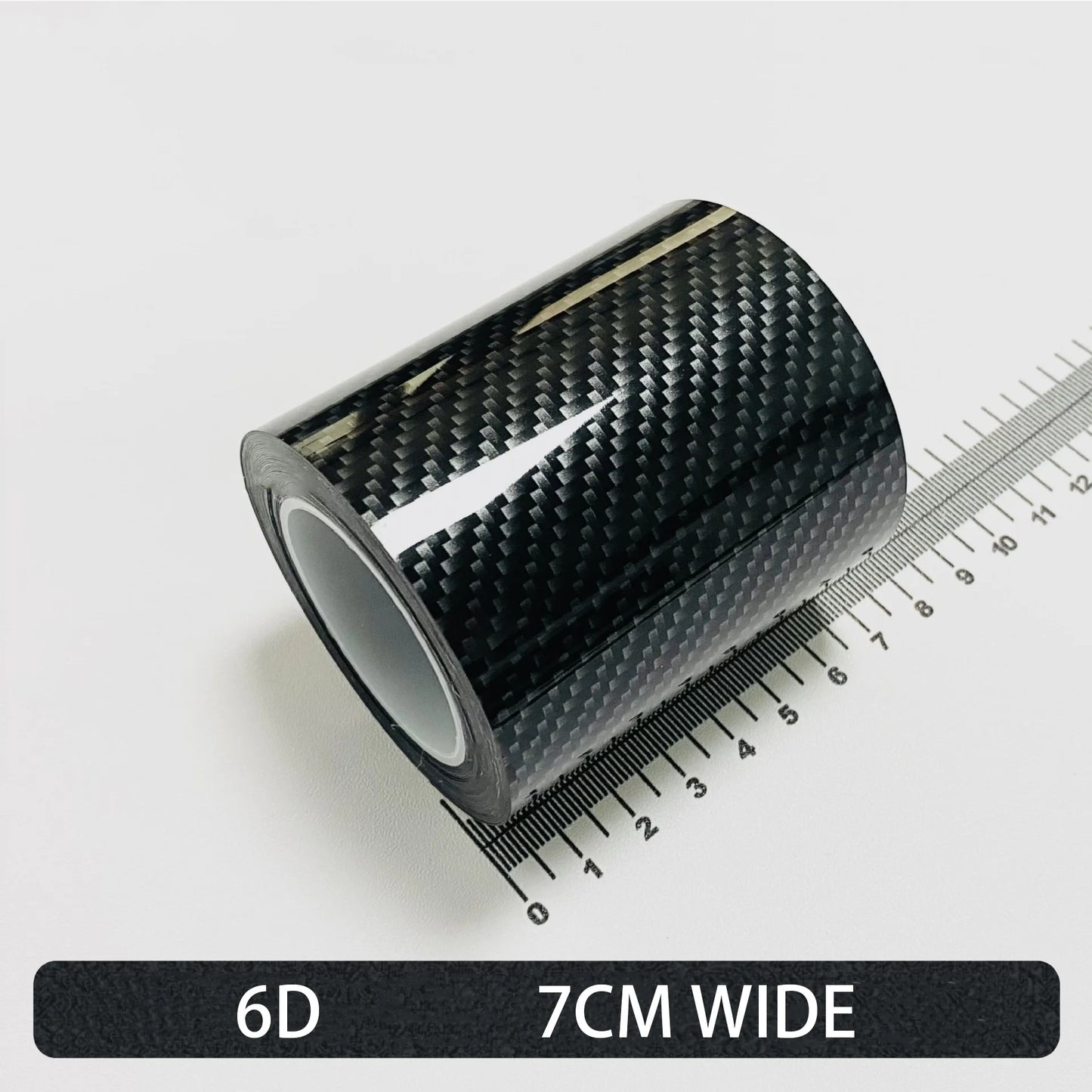 Carbon Fiber Aufkleber 10M