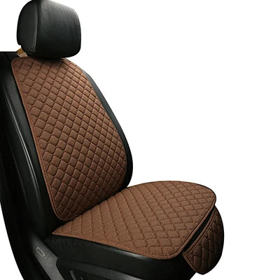 Universal Auto-Sitzauflage Leinen Schwarz