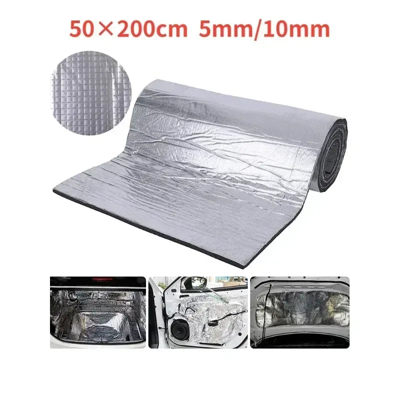 Feuerfeste Wärme- und Schallisoliermatte 200x50cm – SwissGlanzGarage Autopflege Schweiz