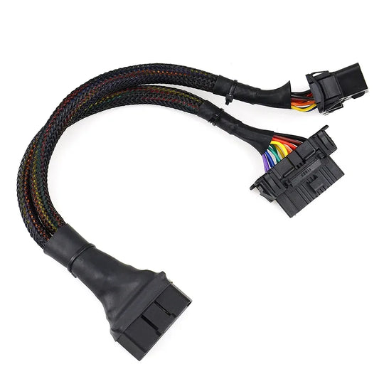 OBD2 Stecker auf Dual-Female Elbow Verlängerungskabel – SwissGlanzGarage Autopflege Schweiz