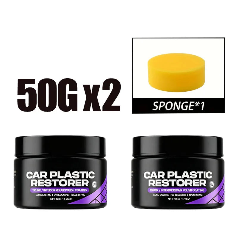 Auto Kunststoff Restorer Glanz Pflegepaste