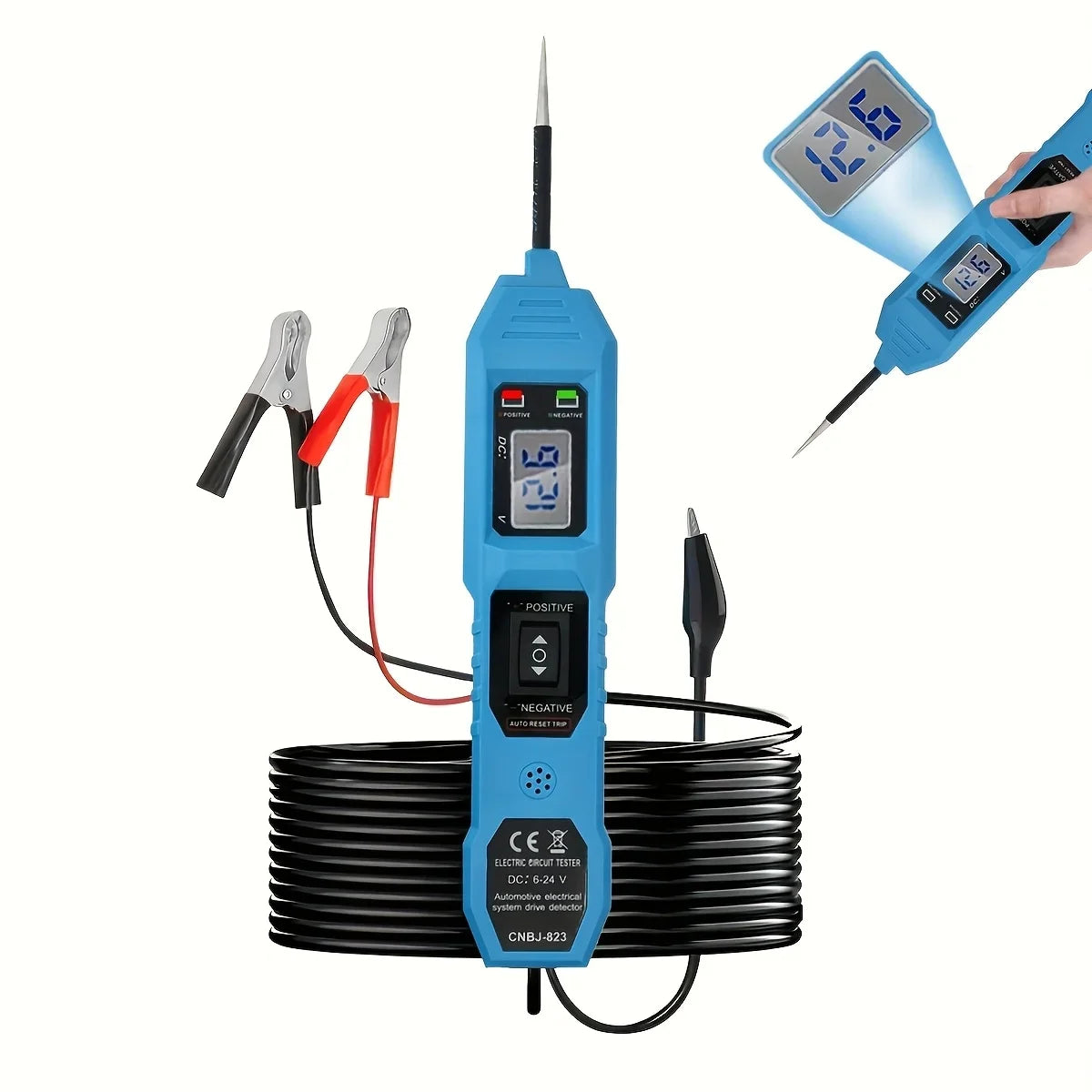 Smart Auto Circuit Tester 823 mit LED-Spannungsanzeige