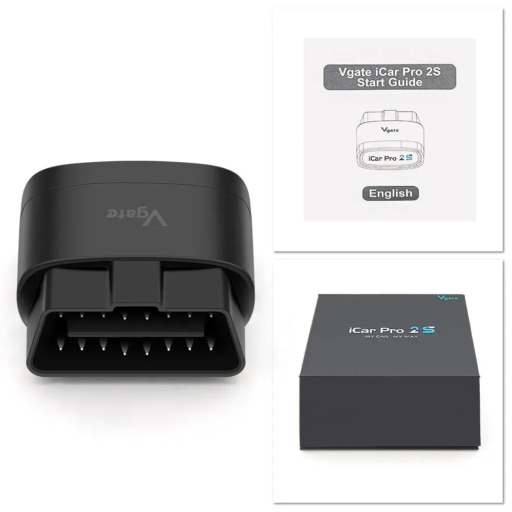 Vgate iCar Pro 2S ELM327 Bluetooth OBD2 Adapter – SwissGlanzGarage Autopflege Schweiz