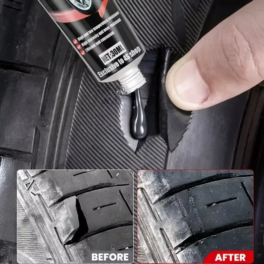 Reifen-Reparaturpaste mit weichem Gummi – SwissGlanzGarage Autopflege Schweiz