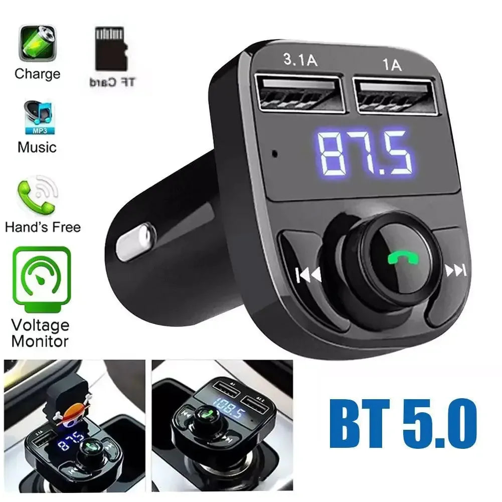 Kabellos Bluetooth FM Transmitter mit MP3-Player – SwissGlanzGarage Autopflege Schweiz