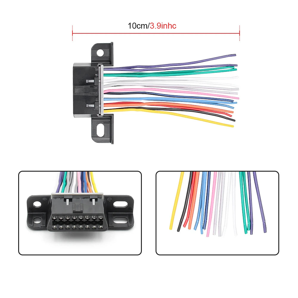 OBD2 Verlängerungskabel 16pin 10/30cm