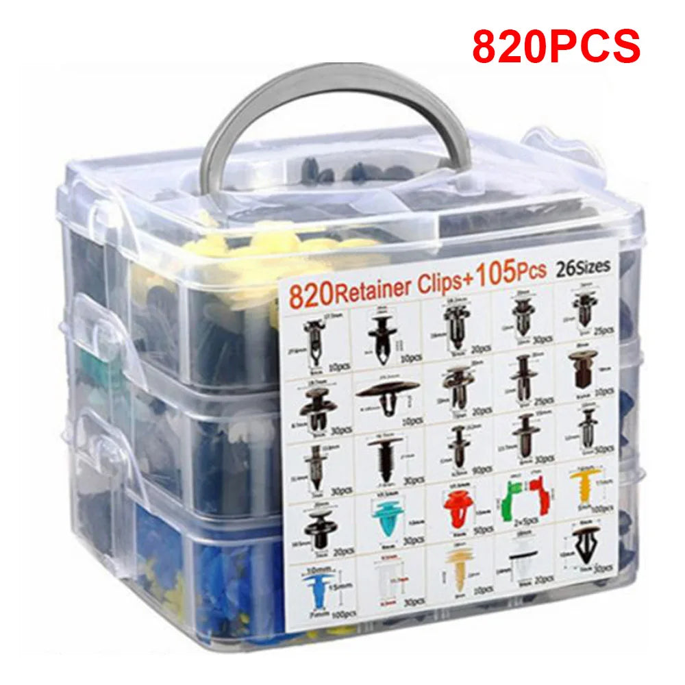 820 Teile Auto Retainer Clips Set