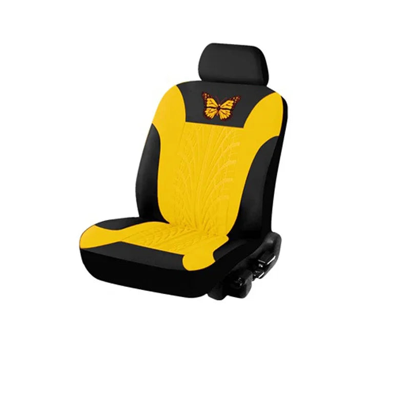 Auto-Sitzbezug Set mit Schmetterlings-Muster