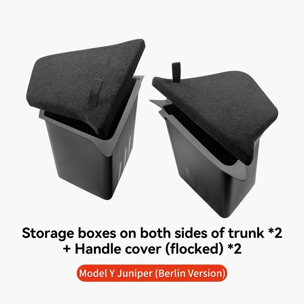 Kofferraum Aufbewahrungsbox Set für Tesla Model Y/YL
