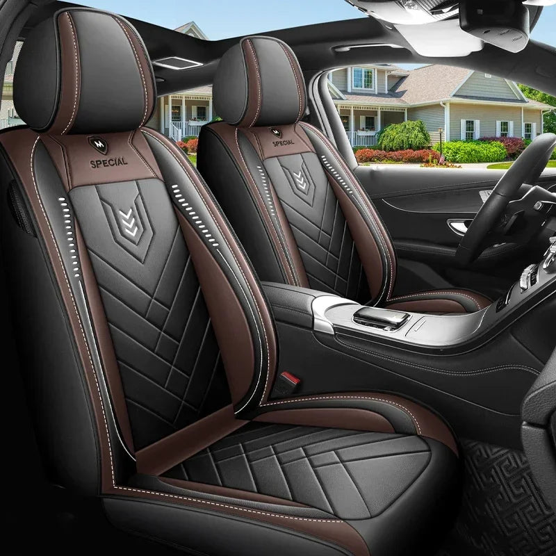 Auto-Sitzbezug aus Leder