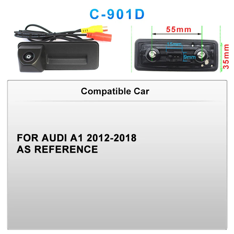 AHD 1920*1080P Rückfahrkamera Volkswagen