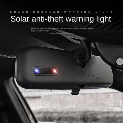 Mini LED Solar Warnlicht – SwissGlanzGarage Autopflege Schweiz