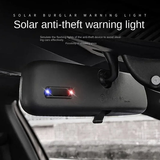 Mini LED Solar Warnlicht – SwissGlanzGarage Autopflege Schweiz