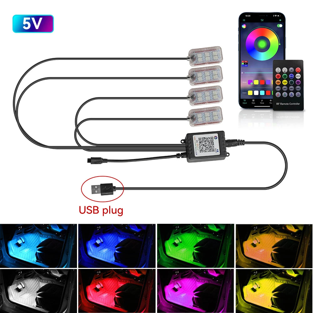 LED Innenraumbeleuchtung Set