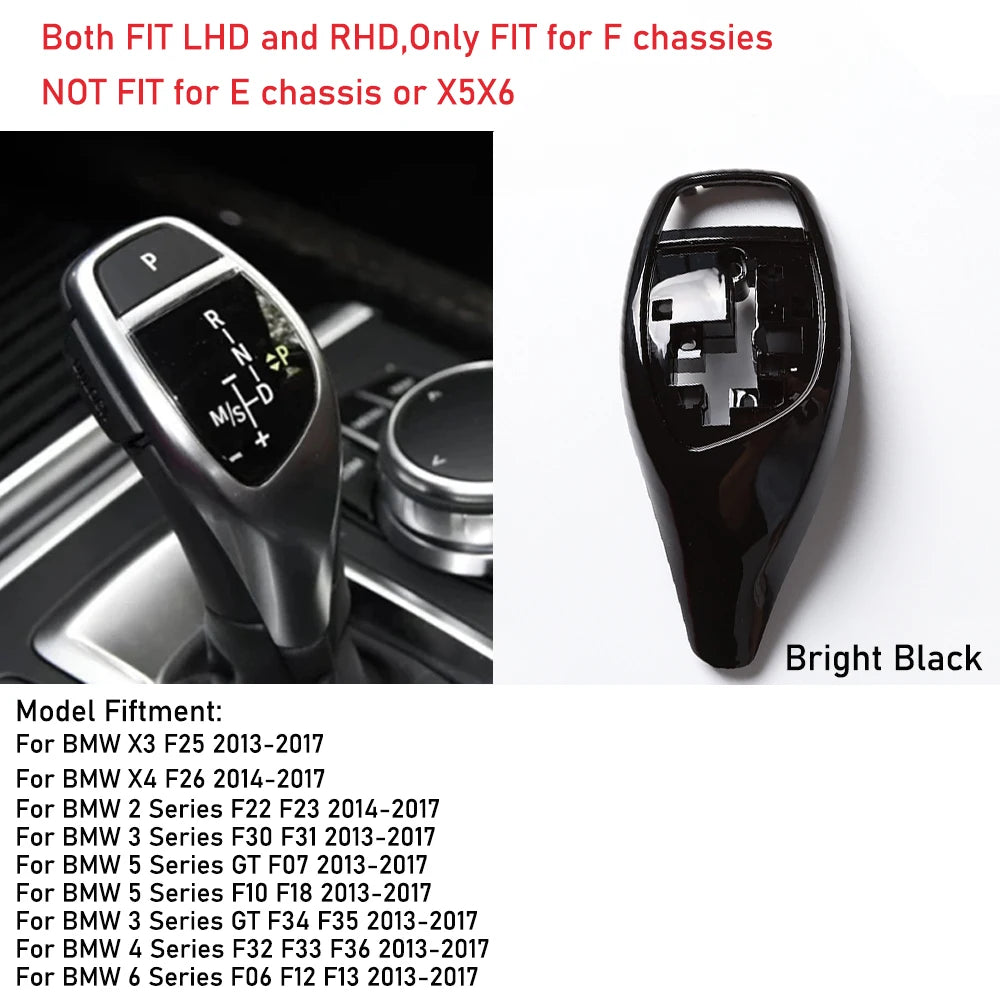 Schaltknauf-Abdeckung für BMW F10 F30 F11 F31