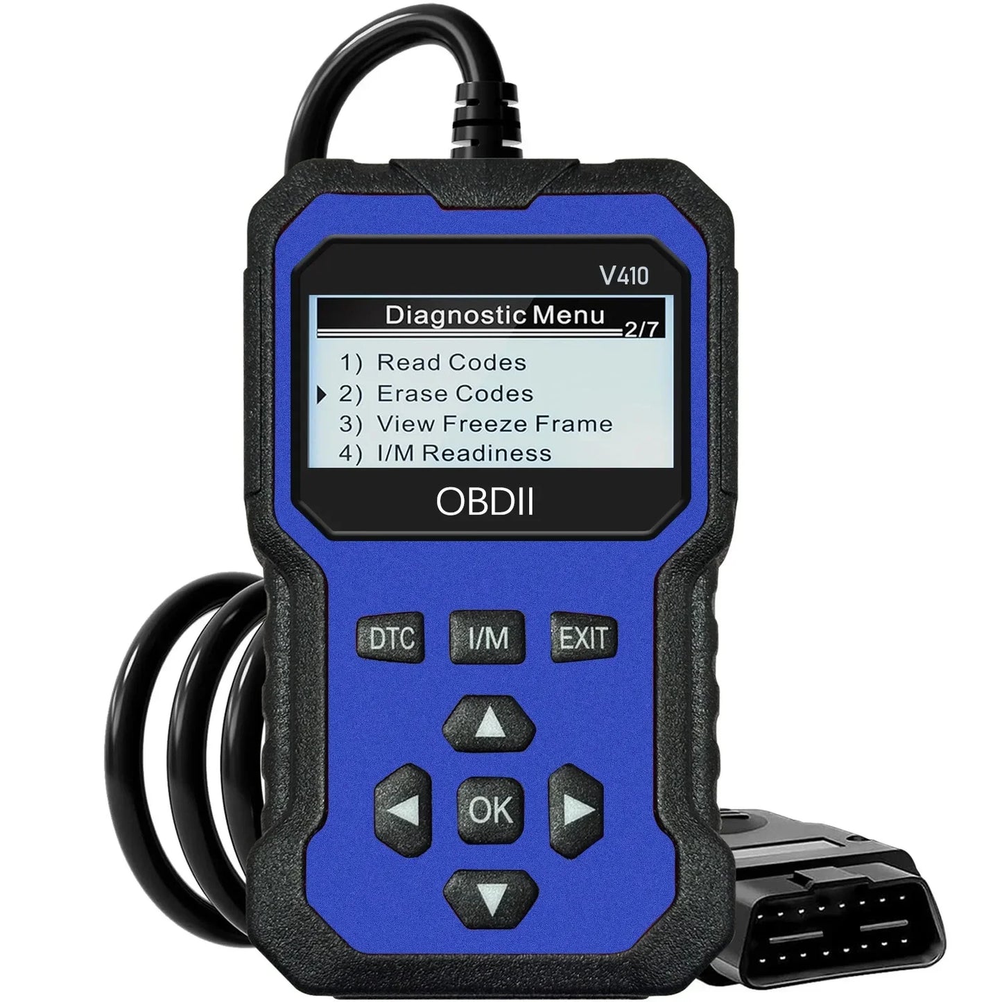 Konnwei KW330 OBD2 Diagnosegerät mit Rost-Entferner Bürste