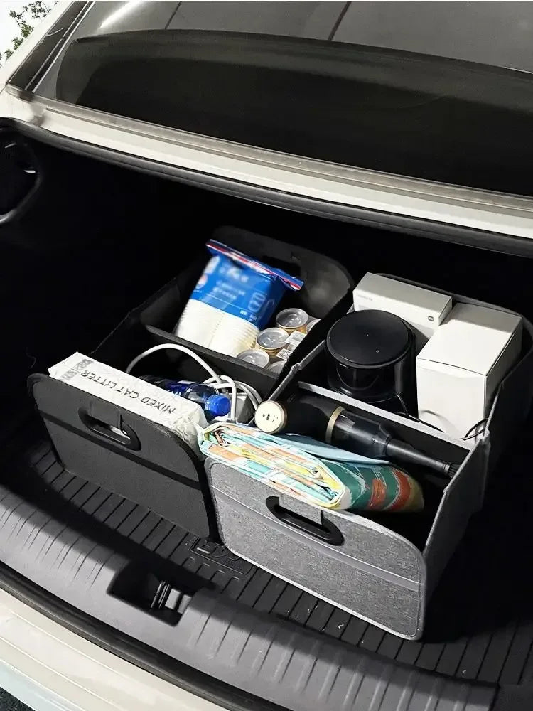 Auto Sitzspalt-Organizer für Getränke und Zubehör – faltbar – SwissGlanzGarage Autopflege Schweiz