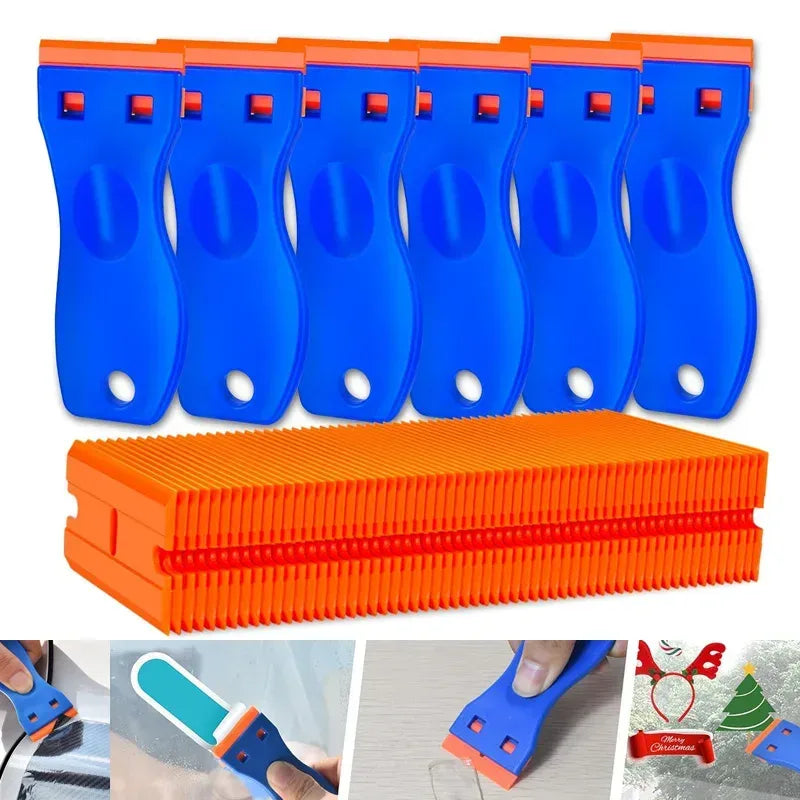 Plastik Abzieher Set mit Klingen – SwissGlanzGarage Autopflege Schweiz