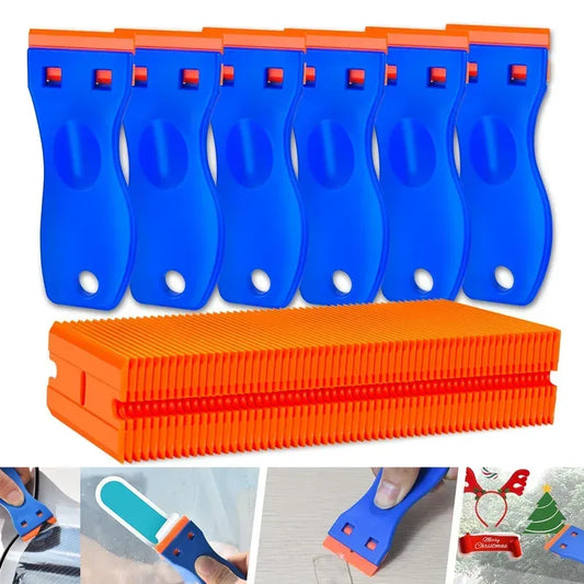 Plastik Abzieher Set mit Klingen – SwissGlanzGarage Autopflege Schweiz