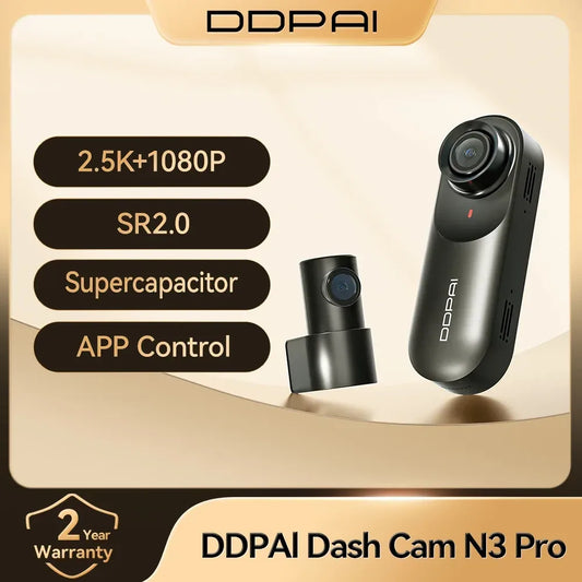 DDPAI Mola N3 Pro Dashcam 2.5K – SwissGlanzGarage Autopflege Schweiz