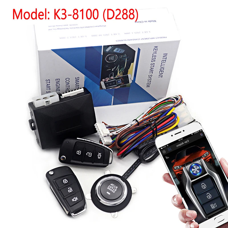 Universal Auto Alarm Start Stop System