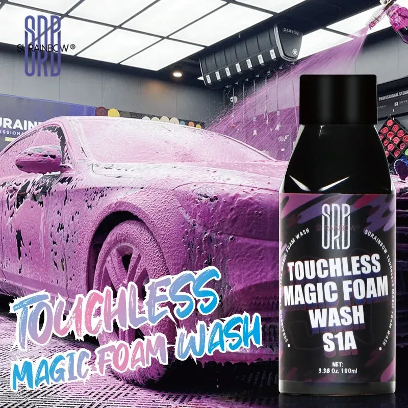 Pink Schaum Autowasch & Wachs Spray – SwissGlanzGarage Autopflege Schweiz