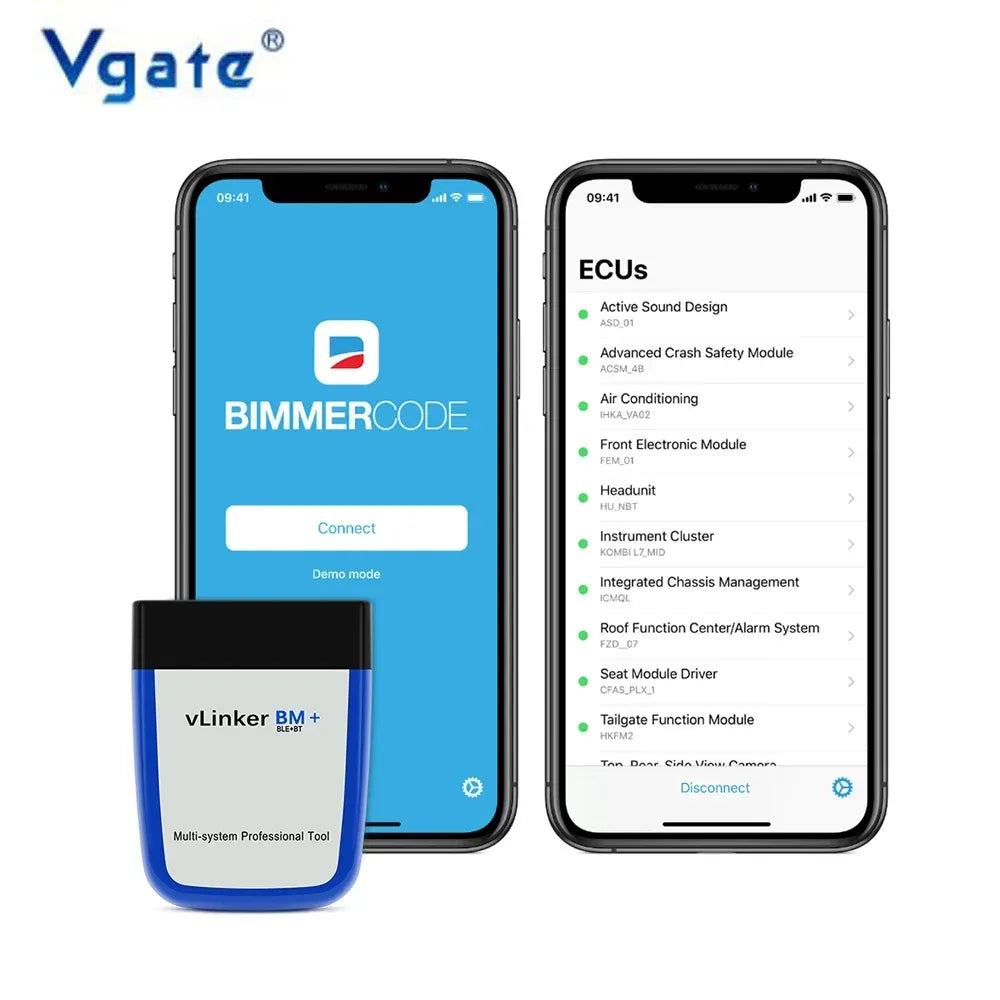 Vgate vLinker BM+ OBD2-Diagnosegerät – SwissGlanzGarage Autopflege Schweiz