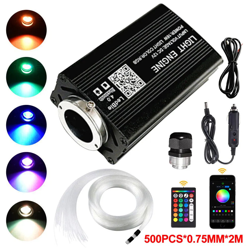 Faseroptische LED-Ambientebeleuchtung